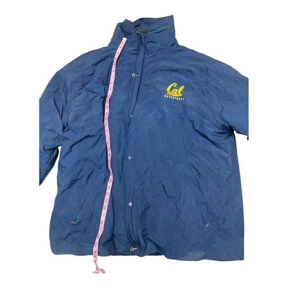 Nike Cal Berkely Basketball Zip Up Jacket Navy Size 3XL Fleece Lining - Picture 4 of 9